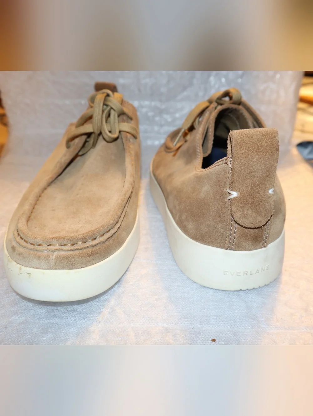 Everlane The Desert Shoes in a tan‎ suede color. Size 10 Mens